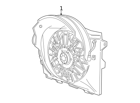 Cooling Fan for 2003 Ford Crown Victoria #0