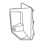51118083177 - Body: Air Inlet Duct for BMW: 740i, 750e xDrive, 760i xDrive, i7 Image