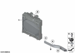 17117984390 - : Bracket Oil Cooler Mounting for BMW Image
