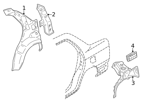 Inner Structure for 2007 Suzuki Aerio #0