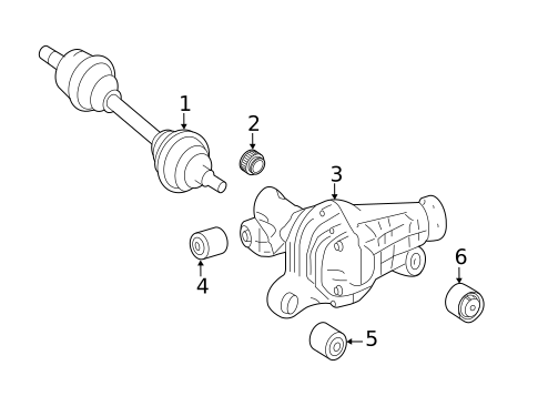 Carrier & Front Axles for 2017 Mercedes-Benz GLS350d #0