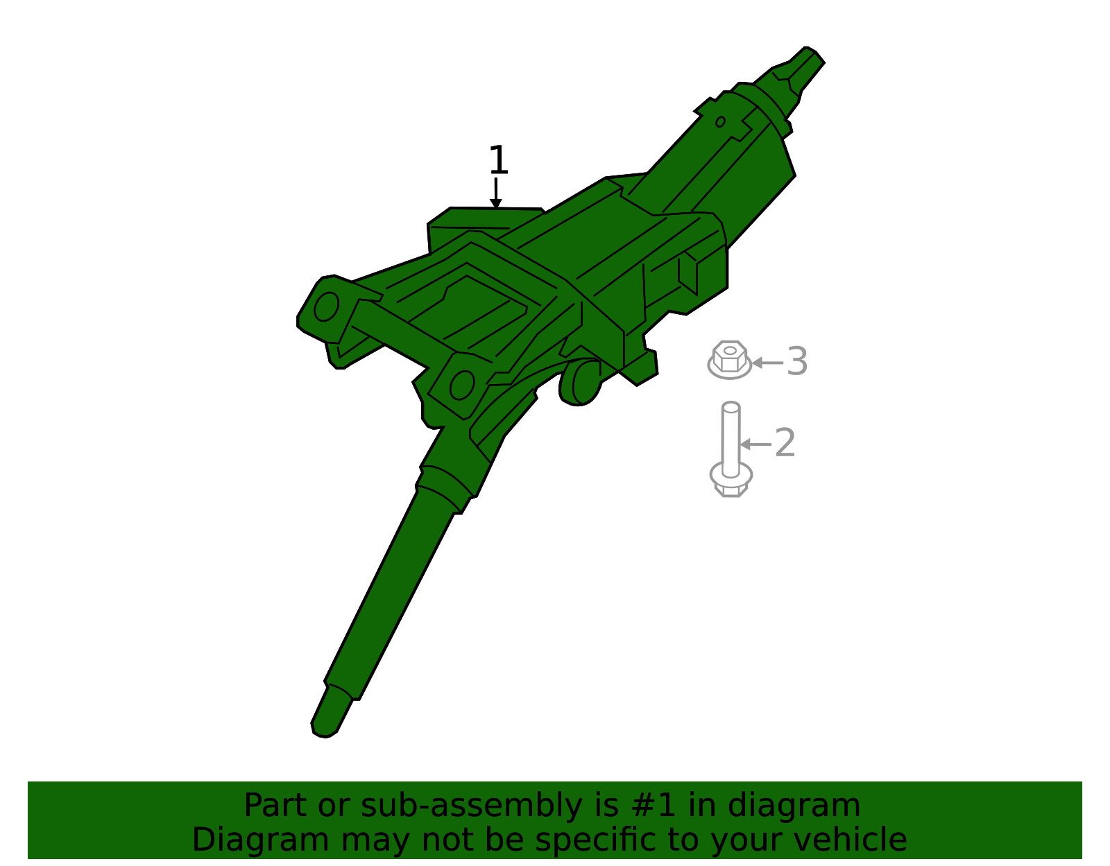 2011-2018 Volvo Steering Column 31387669 | TascaParts.com