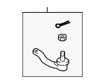 4504609600 - Steering: Outer Tie Rod for Toyota Image