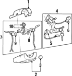 9345027102 - : Multi-Function Switch for Hyundai: Tiburon Image