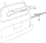 8157035010 - : High Mount Lamp for Toyota: 4Runner Image