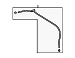 84227406 - : Rear Passenger Side Sunroof Drain Hose for Chevrolet: Blazer Image