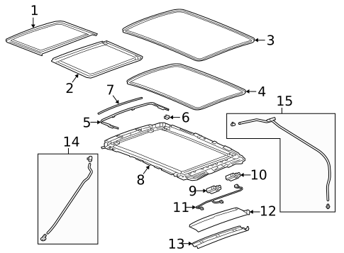 Sunroof for 2020 Chevrolet Blazer #0