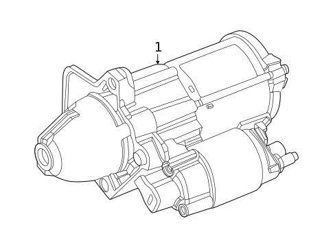 Starter & Related Components for 2025 Ram 1500 #0