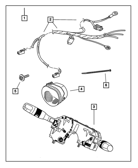 Fog Lights & Electrical for 2004 Jeep Liberty #1