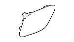 17773015018T92 - Body: Speaker Grille for Mercedes-Benz Image