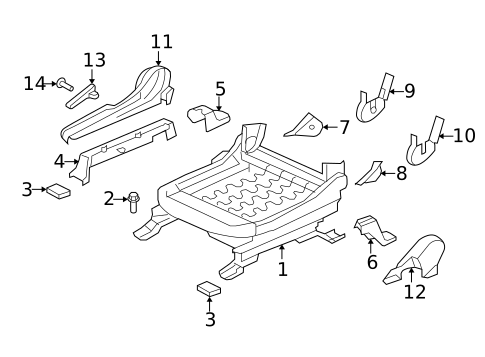 Tracks & Components for 2015 Mitsubishi Outlander #0