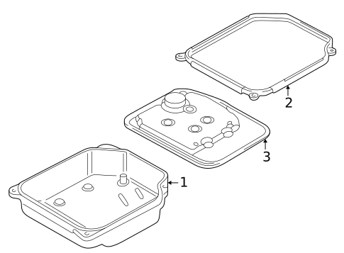Transaxle Parts for 2003 Volkswagen Beetle #1