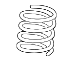546302H100 - : Coil Spring for Hyundai: Elantra Image