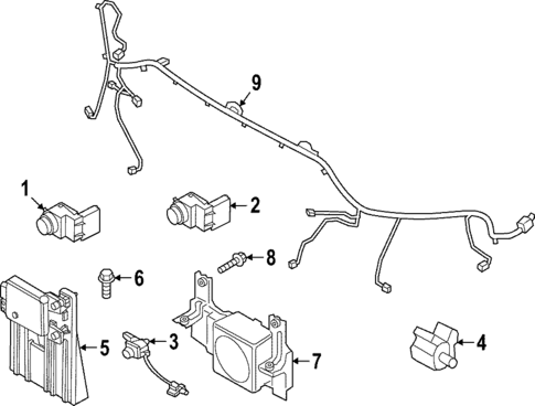 Sonar System for 2024 Hyundai Ioniq 5 #0