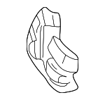 1708851437 - Body: Energy Absorber for Mercedes-Benz Image