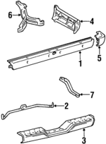 2493584103 - Body: Bumper Assembly for Toyota Image