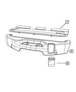 1ME93XDVAA - Interior Trim: Load Floor Cover for Dodge: Ram 1500 | Ram: 1500 Image