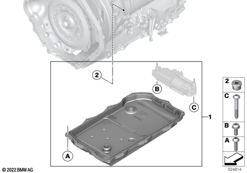 Individual Transmission Parts for 2019 BMW 840iX #8