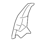 4518635020B0 - Steering: Steering Wheel Lower Cover for Toyota: FJ Cruiser Image