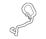 17377SJCA00 - Emission System: Drain Tube for Honda: Ridgeline Image