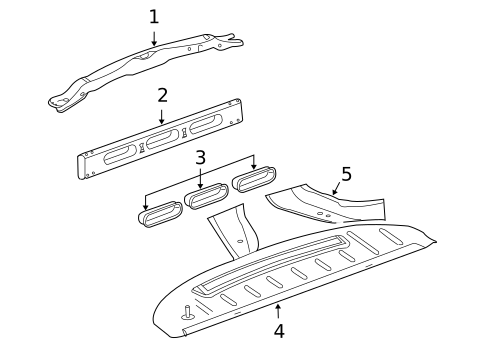 Radiator Support for 2002 Dodge Ram 1500 #0