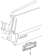 E7LY15A201A - : Side Marker Lamp for Lincoln: Continental, Mark VII Image