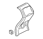 8U0864376C6PS - Body: Rear Trim for Audi Image