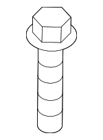 9011912379 - Steering: Gear Assembly Mount Bolt for Toyota: Celica, Corolla Image