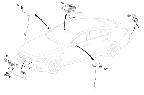 Camera for 2021 Mercedes-Benz AMG GT 53 #0