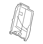 89045017 - : Seat Back Panel for Saab: 9-7x Image