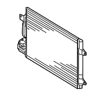1K0820411Q - HVAC: Condenser for Volkswagen Image
