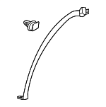 758730E080 - Body: Inner Molding for Lexus: RX350, RX350h, RX450h+, RX500h Image