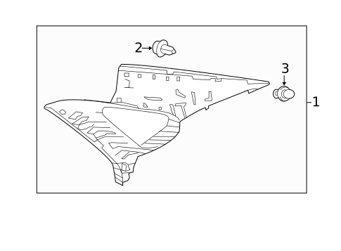 Interior Trim - Quarter Panels for 2021 Toyota Avalon #0