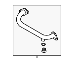 79121481P - : 2008-2015 Audi - Water Pipe for Audi: A8 Quattro, RS5, S5 Image