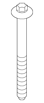 31106868038 - : Suspension Cross-Member Mount Bolt for Mini: Cooper, Cooper Clubman, Cooper Countryman, Countryman Image