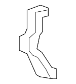 74482STKA10 - Body: Adapter Cover for Acura Image