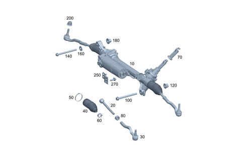 Steering Gear for 2025 Mercedes-Benz G580 #0