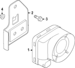 32265900 - : Siren Bracket for Volvo: EX90 Image