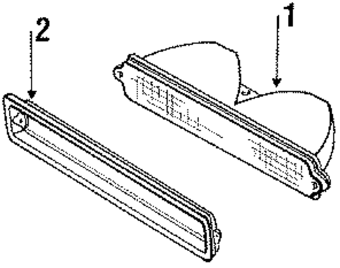 Park & Signal Lamps for 1986 Buick Electra #0