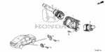 90132S9VA01 - Electrical/Exhaust/Heater/Fuel: SCREW, ET (5X18) for Honda Image