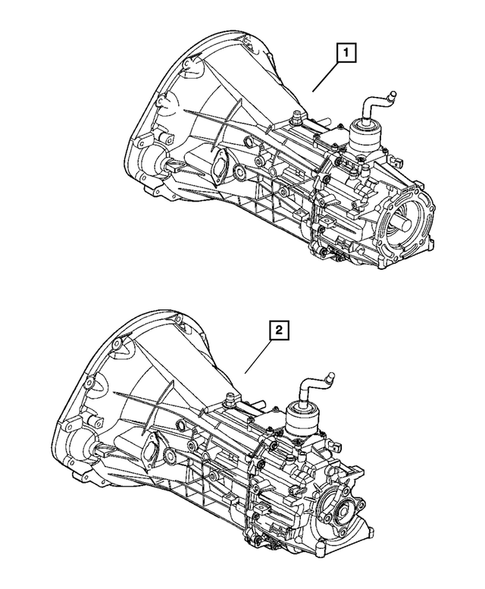 Transmission Assembly for 2006 Dodge Dakota #2