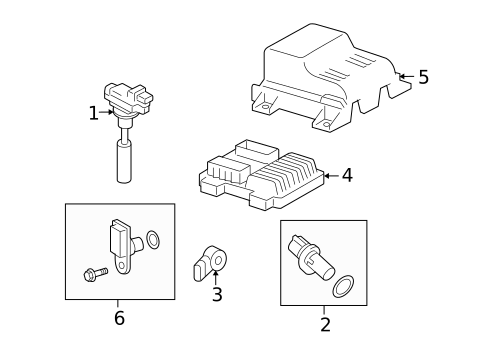 Control Modules for 2007 Suzuki XL-7 #0