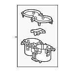 85747636 - Body: Cup Holder for GM Image