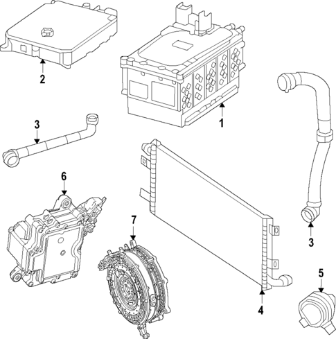 Cooling System for 2021 Mercedes-Benz S500 #0