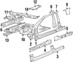 8636529000 - : Black Out Tape for Hyundai: Elantra Image