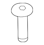 866914Z000 - Body: Upper Cover Screw for Hyundai Image