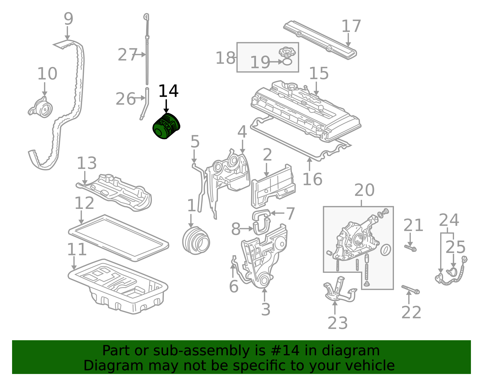 Plm Part Number 15400-PLM-A02 - Oil Filter 1988-2026 Acura | Honda Acura Parts Direct
