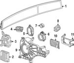 85813412 - : F Amplifier for Cadillac: Escalade, Escalade ESV Image