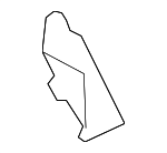 8628633110 - Body: Amplifier Lower Bracket for Lexus: ES350 Image