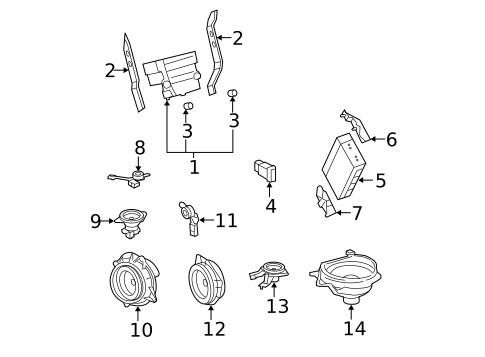 Sound System for 2011 Lexus ES350 #0